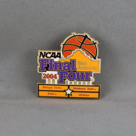 NCAA Pin - 2004 Final Four San Antonio Texas - Peter David - Picture 3 of 3